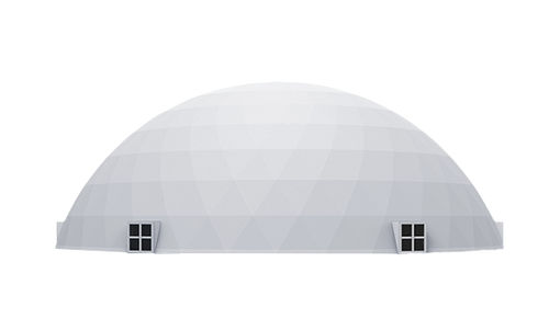 Dôme pour éclairage naturel en acier - 40M - Shelter Dome - en PVC / courbé / transparent