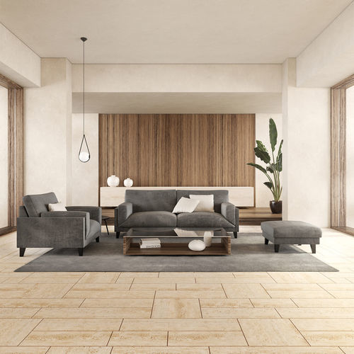 Canapé modulable - SOFT ROCK - Gems Barcelona - contemporain / en tissu / avec accoudoirs