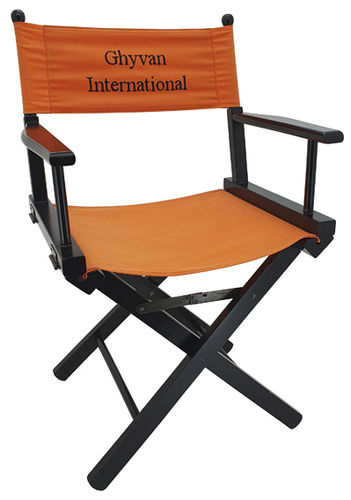 Chaise de metteur en scène - director - ghyvan international - contemporaine / d'intérieur / en tissu