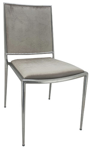 Chaise contemporaine - Jackie - ghyvan international - d'intérieur / en tissu / en mousse