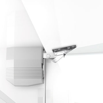 Charnière pour meuble - KINVARO T-SERIE - Grass Gmbh - en aluminium / à ressort / avec amortisseur intégré