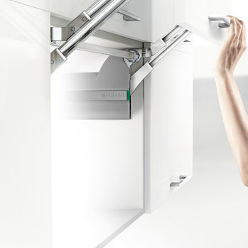 Charnière pour meuble - KINVARO L-80 - Grass Gmbh - en aluminium / à ressort / avec amortisseur intégré