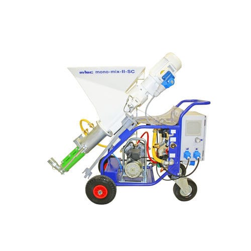 Malaxeur à mortier mobile - mono-mix II SC - M-TEC MATHIS TECHNIK GMBH - électrique