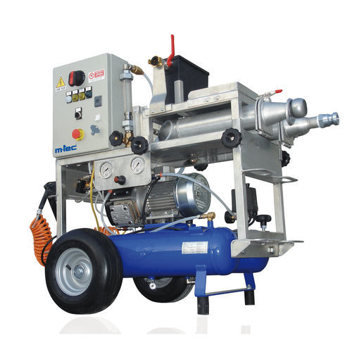 Malaxeur à mortier compact - M330 with FC300 - M-TEC MATHIS TECHNIK GMBH - électrique