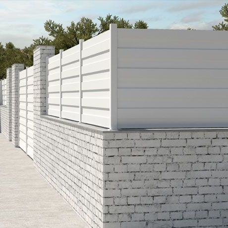 Clôture à panneaux - SCALA - Dlimity - de jardin / résidentielle / professionnelle