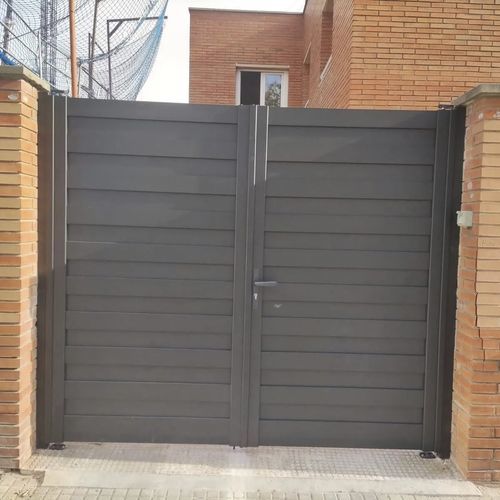 Portillon en aluminium - Dlimity - en PVC / en bois composite