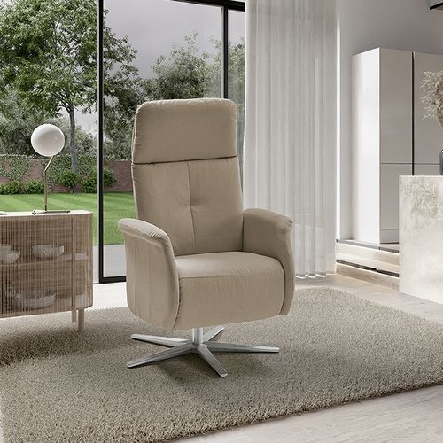 Fauteuil contemporain - KELY - Mopal Tapizados S.L. - en tissu / en pin / en métal