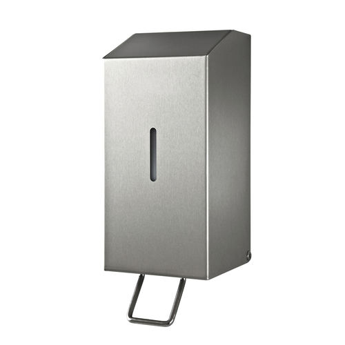Distributeur de savon professionnel - racon® X80 - TEMCA GmbH&Co. KG - mural / en acier inoxydable / manuel