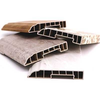 Plinthe blanche - SPC - Chongnuo (Shandong) New Material Co., Ltd - grise / marron / beige