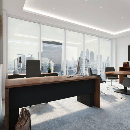 Bureau de direction - CORPORATE SUITE - WILLIAM HANDS - sur pied / contemporain / en bois