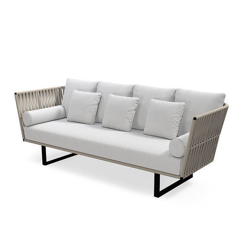 Canapé contemporain - SIENNA CANASTA - G&G Italia Designer Furniture - d'extérieur / en tissu / en mousse