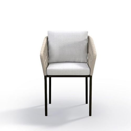 Chaise de salle à manger contemporaine - SIENNA CANASTA  - G&G Italia Designer Furniture - d'extérieur / en tissu / en corde