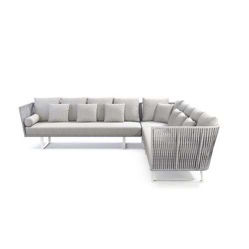 Canapé modulable - SIENNA - G&G Italia Designer Furniture - contemporain / d'extérieur / en tissu