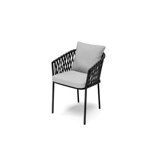 Chaise de salle à manger contemporaine - PORTSIDE  - G&G italia - d'extérieur / d'intérieur / en tissu