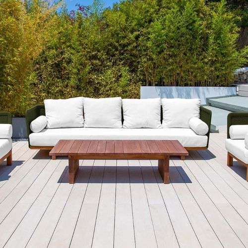 Canapé contemporain - ZEN  - G&G Italia Designer Furniture - d'extérieur / en tissu / luge