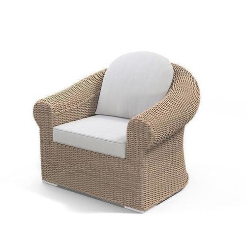 Fauteuil contemporain - BAOLI - G&G Italia Designer Furniture - en mousse de polyuréthane / en tissu / en corde