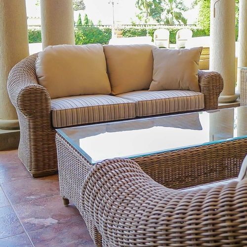 Canapé contemporain - BAOLI - G&G Italia Designer Furniture - pour extérieur / en aluminium / en aluminium thermolaqué