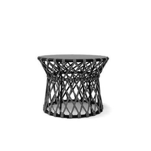 Table d'appoint marine - PORTSIDE - G&G Italia Designer Furniture - en aluminium / en mousse de polyuréthane / en corde