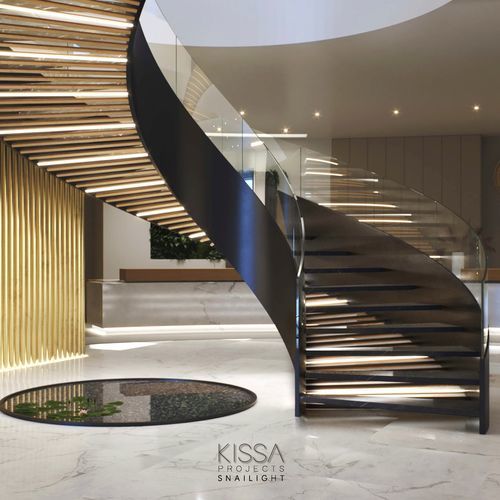 Profil éclairant intégré - SNAILIGHT PROJECT - KISSA LAMPS - à LED / dimmable / pour bureau