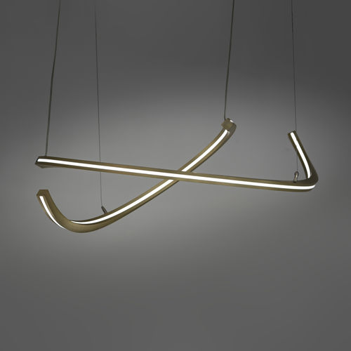 Suspension - LEISY - KISSA LAMPS - en aluminium anodisé / en aluminium extrudé / design original