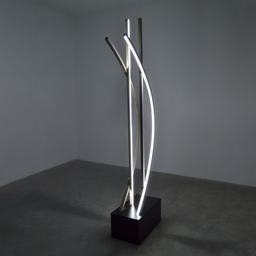 Lampe sur pied - SAIL - KISSA LAMPS - en aluminium extrudé / en stratifié / design original