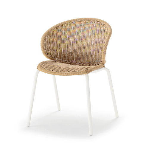 Chaise contemporaine - OCEAN CHAIR - GRATTONI S.R.L. - d'extérieur / en corde / avec piètement en aluminium