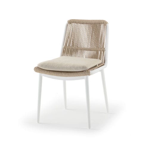 Chaise contemporaine - COMO CHAIR - GRATTONI S.R.L. - d'extérieur / en corde / en polyester