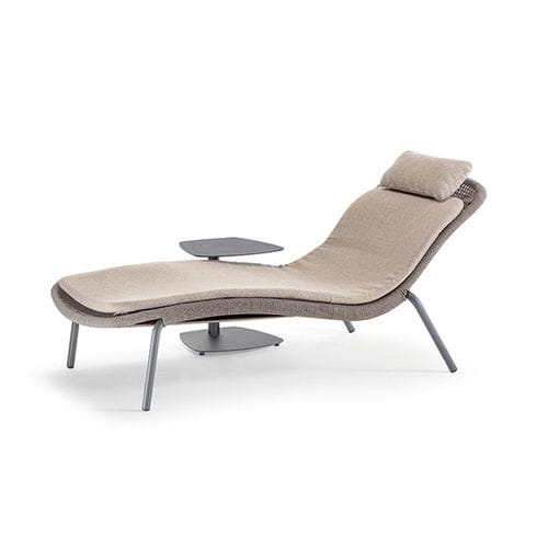 Bain de soleil contemporain - LEAF SUNBED - GRATTONI S.R.L. - en tissu / en corde / en aluminium