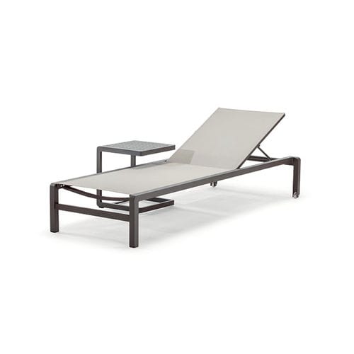 Bain de soleil contemporain - GS 927 AT / GT 927 A - GRATTONI S.R.L. - en Textilene® / en aluminium / empilable