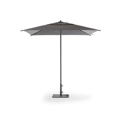 Parasol carré - COCOA  - GRATTONI S.R.L. - à mât central / en tissu / en aluminium