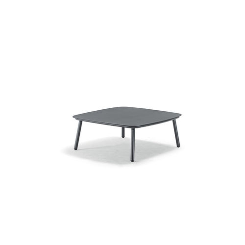 Table basse contemporaine - VENICE COFFEE TABLE - GRATTONI S.R.L. - en aluminium / avec piètement en aluminium / rectangulaire