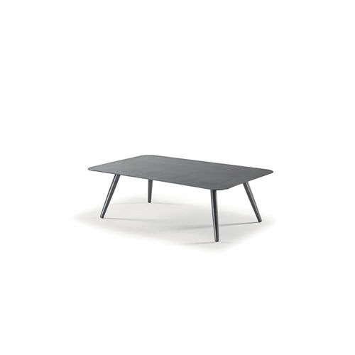 Table basse contemporaine - JOLLY COFFEE TABLE - GRATTONI S.R.L. - en aluminium / avec piètement en aluminium / rectangulaire