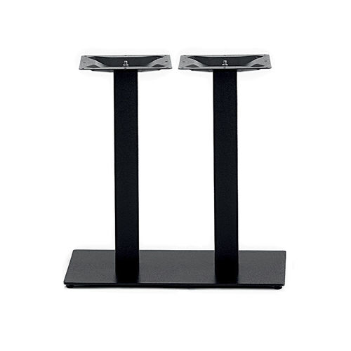 Pied de table en acier - GT 611/D - GRATTONI S.R.L. - contemporain / double / réglable