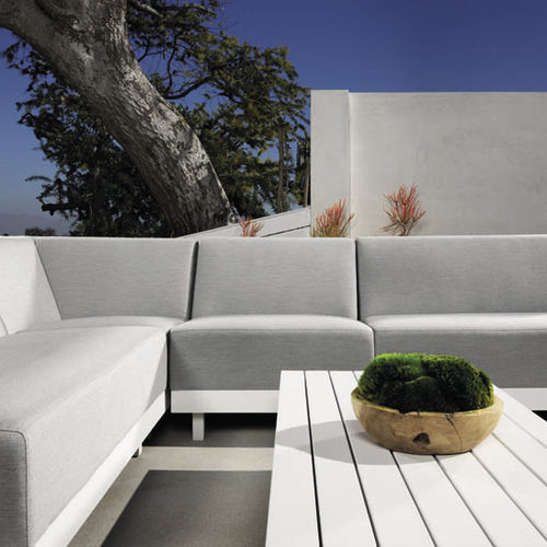 Salon de jardin contemporain - ALVORY  - GRATTONI S.R.L. - en aluminium / en Sunbrella® / résidentiel