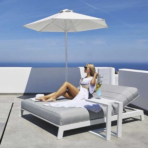 Bain de soleil contemporain - BITE/D - GRATTONI S.R.L. - en Sunbrella® / en aluminium / professionnel