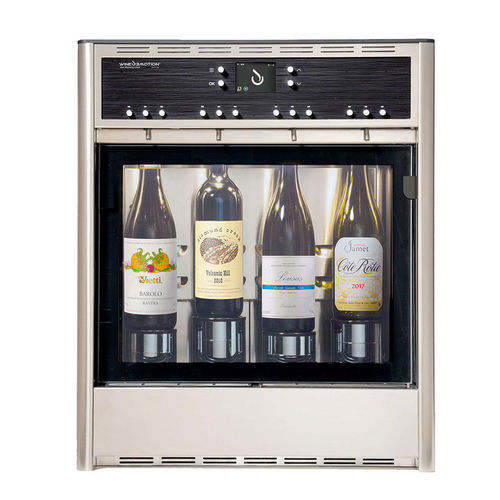 Distributeur de vin au verre sur plan - QUATTRO EASY - WINEEMOTION SPA - encastrable / professionnel / pour restaurant gastronomique