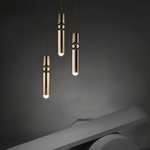 Suspension - FULCRUM - Lee Broom - en acier / en verre / contemporaine