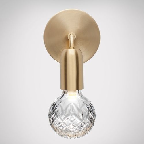 Applique murale contemporaine - CRYSTAL BULB - Lee Broom - d'intérieur / en cristal / en acier