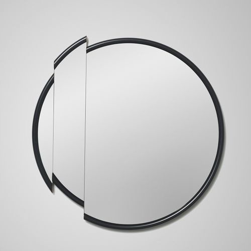 Miroir mural - SPLIT  - Lee Broom - contemporain / en chêne / noir