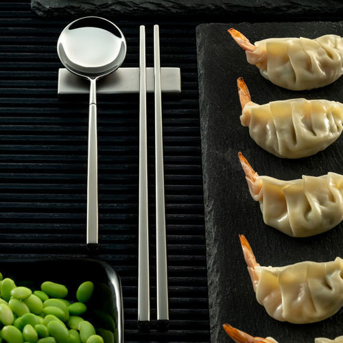 Couvert en acier inoxydable - Kyoto Sushi Origami : S3KT/OI - EME POSATERIE S.R.L. - en acier inoxydable poli