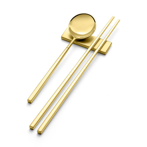 Couvert en acier inoxydable poli - Kyoto Sushi Tin Gold  - EME POSATERIE S.R.L.
