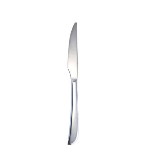 Couteau à steak avec manche en acier inoxydable - Monoblock - EME POSATERIE S.R.L. - avec lame en acier inoxydable