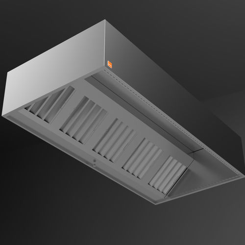 Hotte murale - AIRDOOR - ALTEX, S.L. ALTA TECNOLOGIA EN EXTRACION - de plafond / pour cuisine professionnelle / avec conduit
