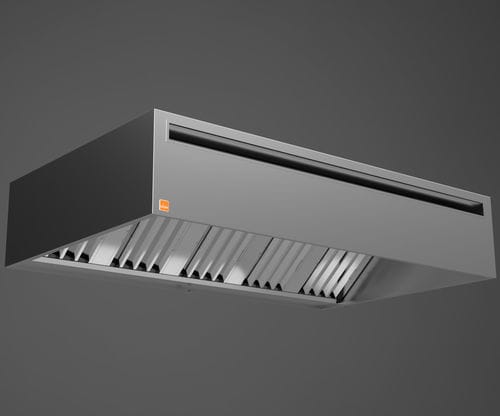 Hotte murale - Reversible triple flow - ALTEX, S.L. ALTA TECNOLOGIA EN EXTRACION - îlot / pour cuisine professionnelle / avec conduit