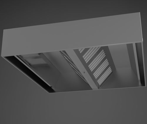 Hotte murale - Reversible  - ALTEX, S.L. ALTA TECNOLOGIA EN EXTRACION - de plafond / pour cuisine professionnelle / industrielle