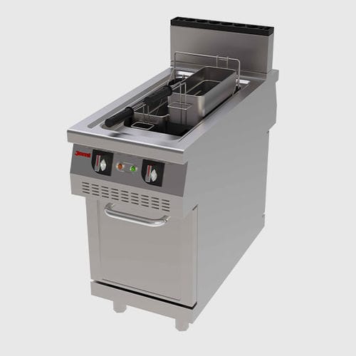 Friteuse à gaz - FRG100 - JEMI, S.A. - professionnelle / sur pieds