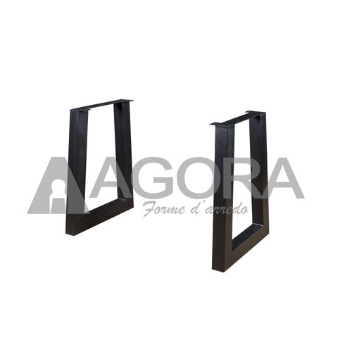 Pied de table en fer - ART. 680-005234 - AGORA' SRL - contemporain / double
