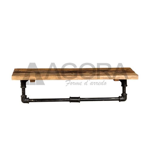 Étagère murale - 90 & 120 - AGORA' SRL - classique / en bois massif / en métal laqué