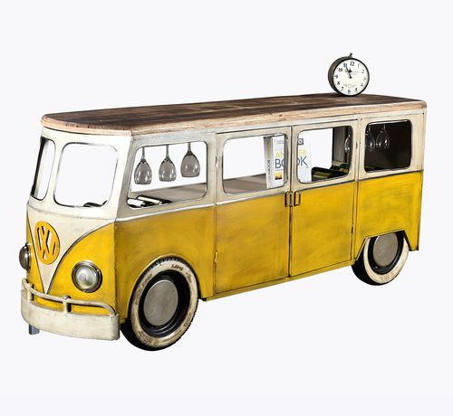 Comptoir de bar - BIG WOLS - AGORA' SRL - en bois massif / en bois peint / en bois sculpté
