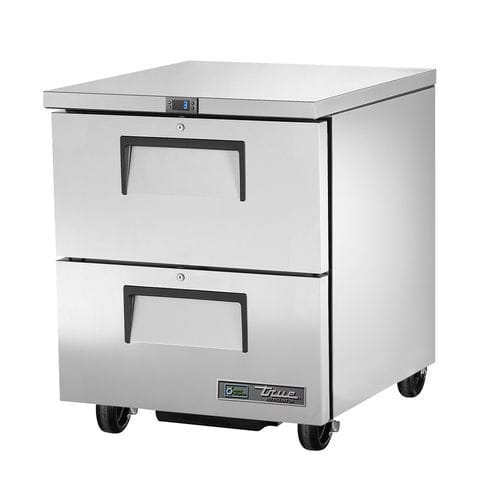 Réfrigérateur sous plan - TUC-27D-2-HC - True International GmbH - professionnel / en pose libre / avec congélateur intégré